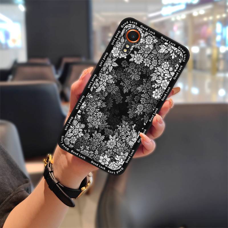 Graffiti Silicone Phone Case For Samsung Galaxy XCover7/SM-G556B Back Cover Waterproof Shockproof Durable Cartoon Cute