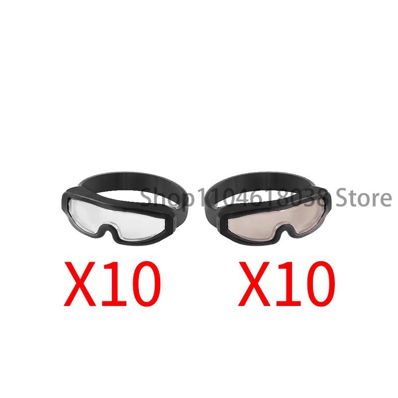 MOC Medieval Soldier Building Blocks King Beard Military Helmet Scarf Goggles Belt Cowboy Hat Duck Cap Mini Toys Bricks Gifts