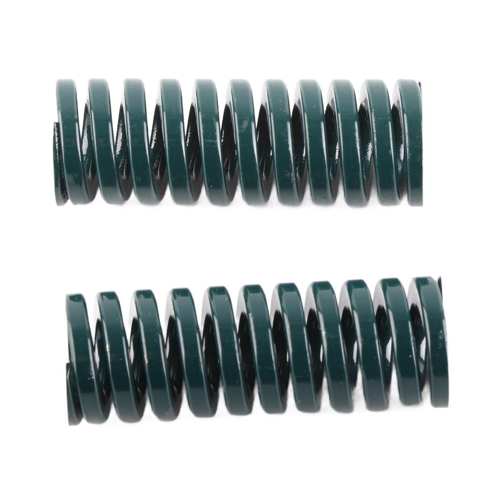 2pcs OD 25mm ID 12.5mm Heavy Load Mould Die Spring Green (TH25*70mm)