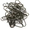 100PCS Black Strengthen Quick Snap Hook Connection Ring For Lure Fishing Accessories 10  For Hard Baits Or Soft Baits
