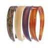 2.2cm Wide Acetate Headband Hair Hoop With Nonslip Teeth For Women And Girls Comfortable Hair Accessory