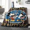 Mickey Mouse Friends Flannel blanket, soft and warm, suitable for beds and sofas, all seasons, portable travel blanket. 073084