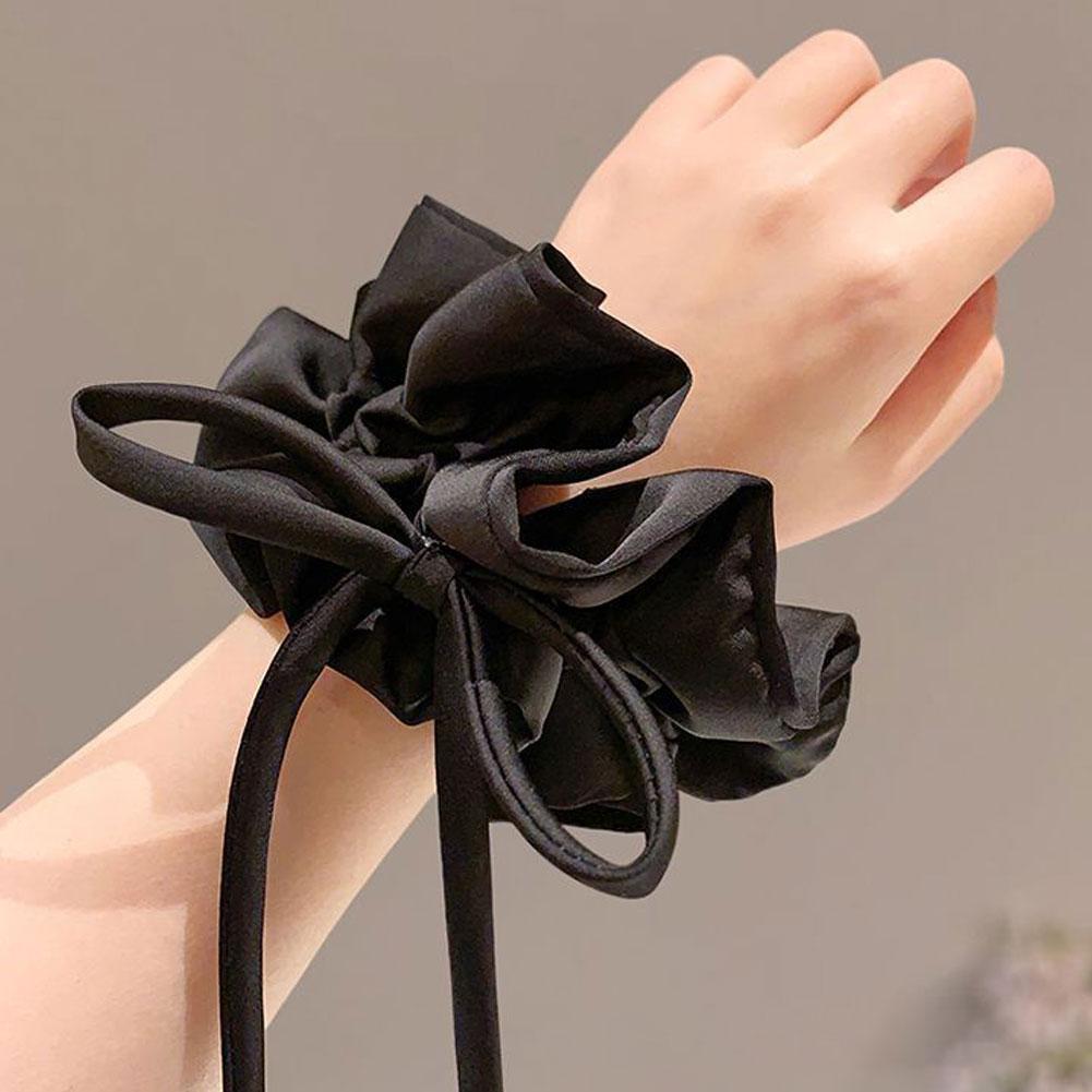 Headband with Satin Ribbon Bow