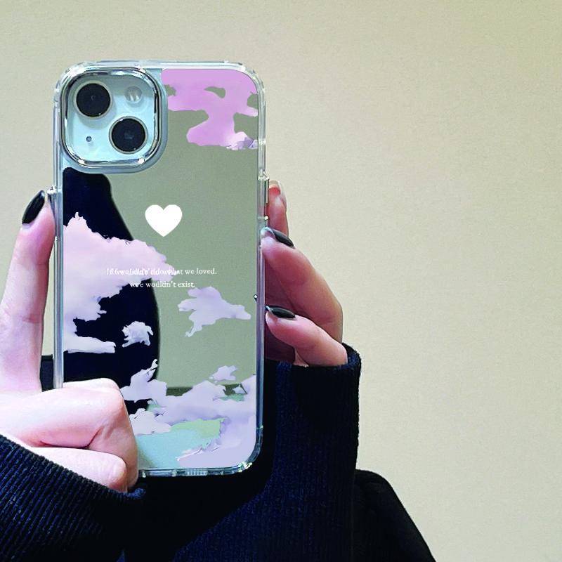 

Чохли для мобільних телефонів для iPhone 11 13 XR 15 Pro Max 12 14 Pro Max Case iPhone 16 XS Max Mirror Protective Case Mirror Exquisite Cartoon Waterproof iPhone 11