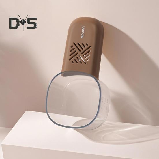 Koffie Maatschep met Afneembaar Handvat Duidelijke Schaal Opbergdoos Bonen Thee Suiker Barista Gereedschap Geen Morsen Rijstschep