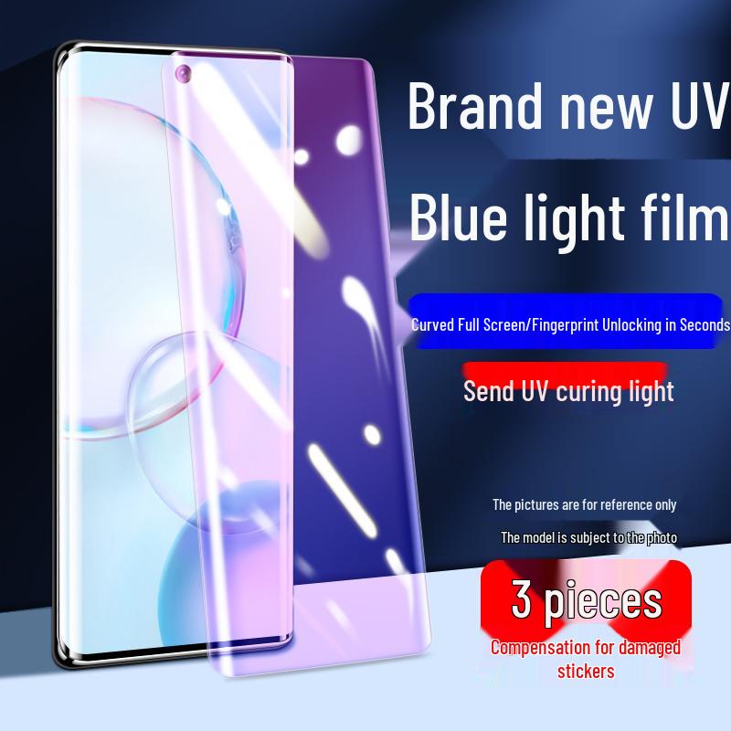 Honor 50 Pro Anti-Peep UV Curved Tempered Hydrogel Screen Protector