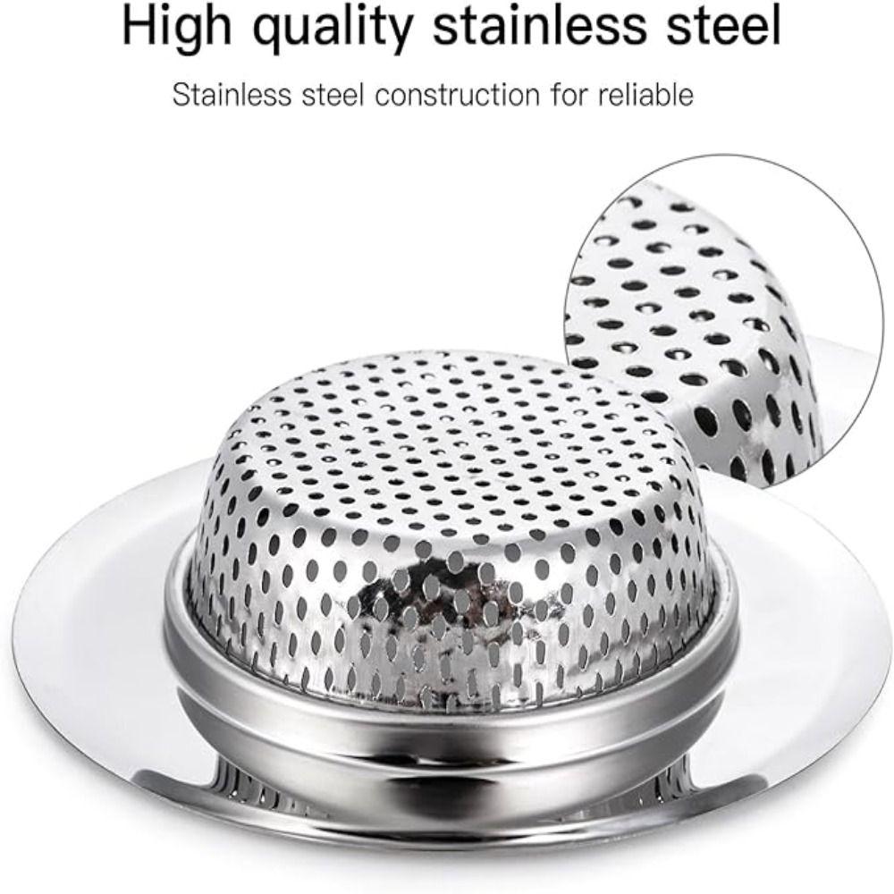 Anti-Clogging Shower Drain Cover Utility Floor Drain Filter Toilet Sewer Drain Filter Wash Basin