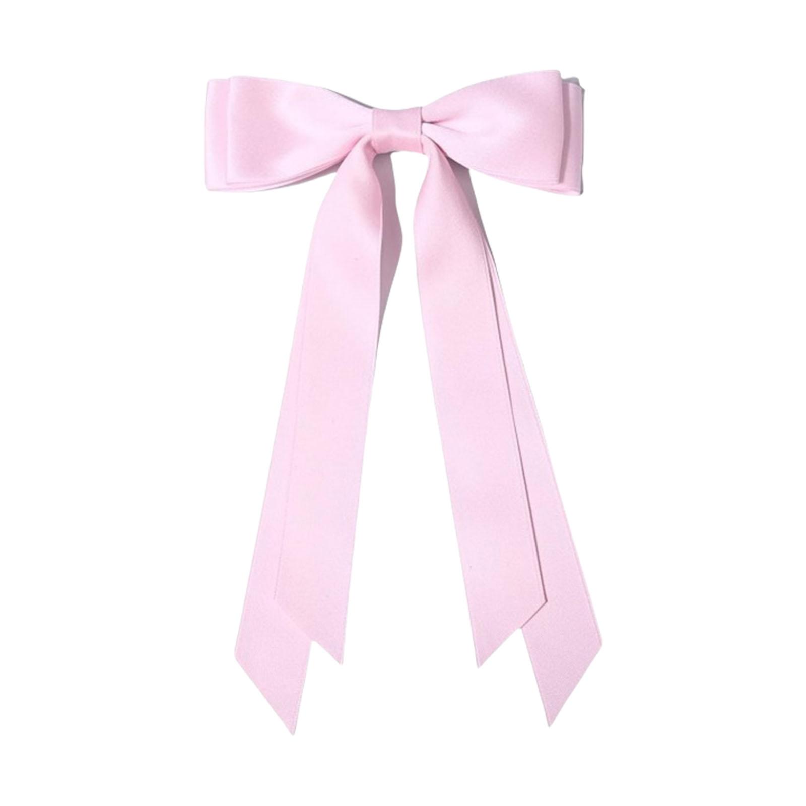 

Women Hair Bows Barrette Hair Clip 2000s Trend Side Clip Fashionable Elegant Sweet Bowknot Photo Props C