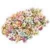 50 Pcs Flower Garland Simulation Silk Head Simulated Heads Decor Colorful Wedding Decors