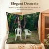 Singer BBad bunny Cushion Cover Natural Linen Organic Fabric DoubleSided Printing Sofa Home Decor Gift Pillow Case