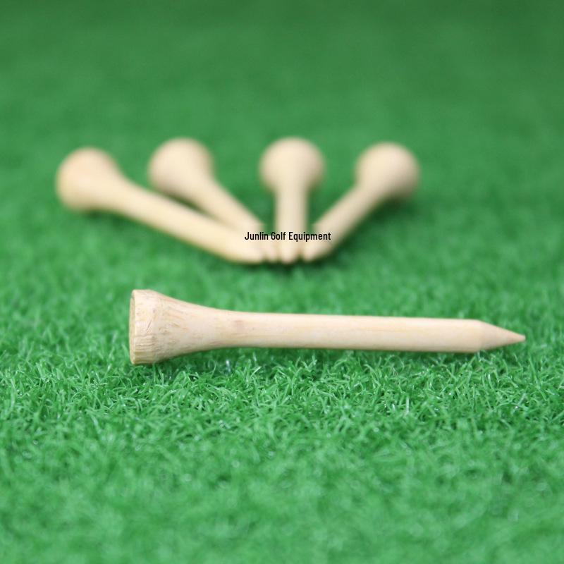 Umweltfreundliche Bambus-Golf-Tees - 2 Farben, 5 Größen