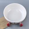 Christmas Creative Ceramic Fruit Plate Snack Storage Plate Cute Santa Candy Plate Living Room Coffee Table Fruit Bowl