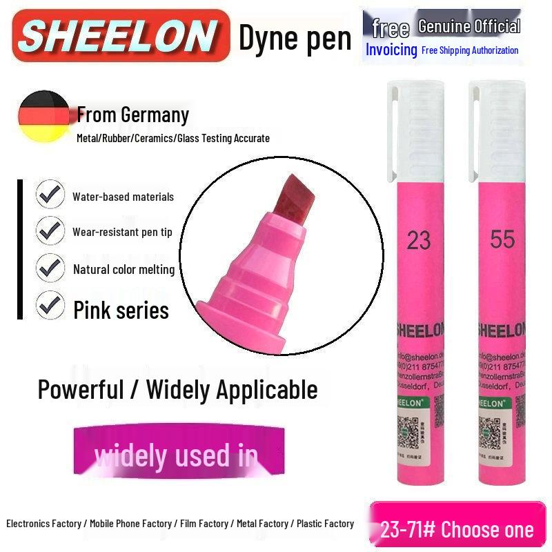 Dyne Pen SHEELON Pink Series Surface Tension Tester