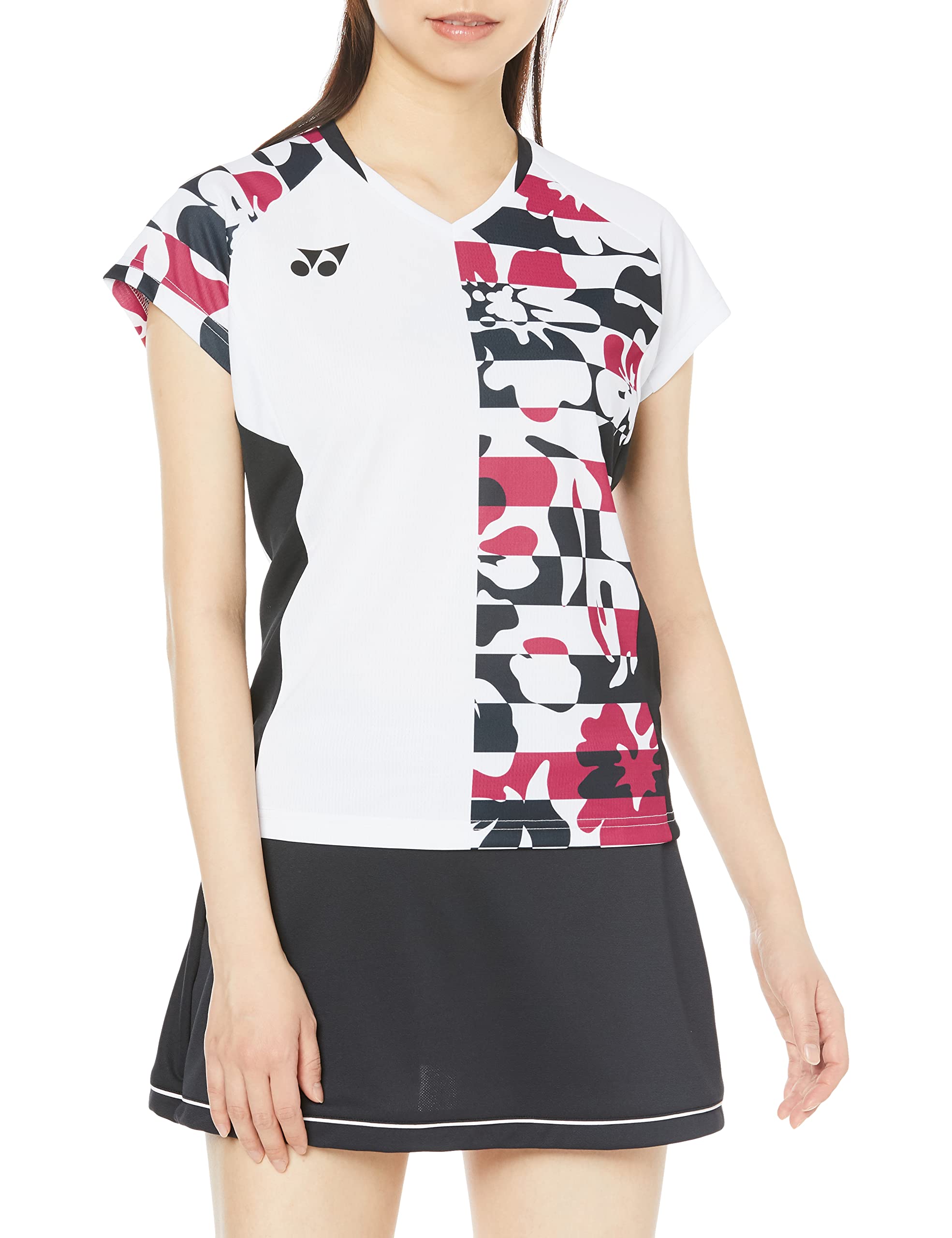 

Yonex Short Sleeve Game White Size S Women s Shirt, (011),