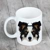 Border Collie -Kubek Ze Zdjęciem I Napisem Geometryczny Pies Art-Dog