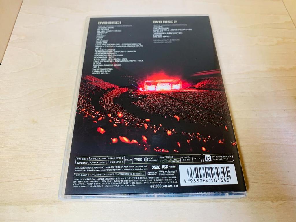 [USED] BIGBANG DVD BIGBANG10 THE CONCERT with card