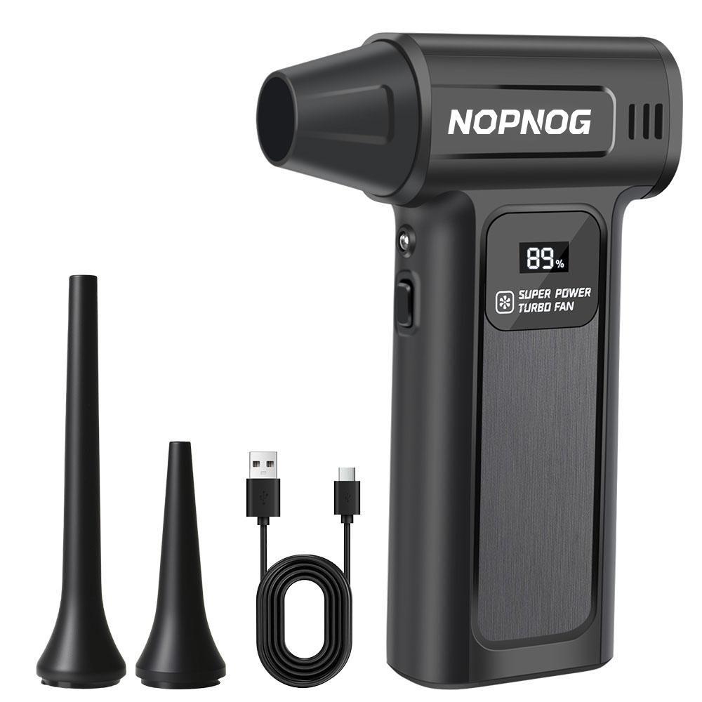 Car Accessories 2025 New Blowing Snow Violent Hair Dryer Electric Air Duster M9 Car Fan Type-C Charging Portable Turbo Jet Fan Cleaning Blower Tool