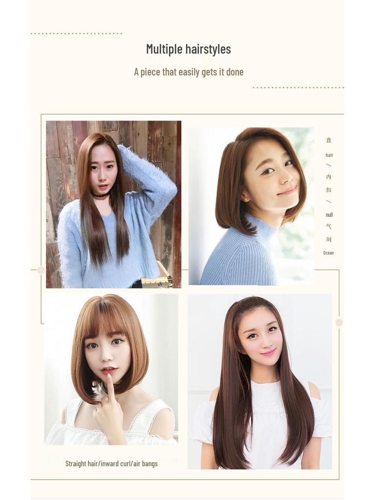 Barbershop Large Hair Straightener with Safe Inward Curling for Hair Salons - Wide Ironing Board, Gentle On Hair