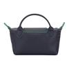 Longchamp Le Pliage Xtra Logo Button Closure Mini Shoulder Crossbody Bag Women Handbags Navy-Blue 34205HEY556