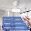 3000K/4000K/6000K 24W 4 Speed 6 Level Ceiling Fan Light Timing Protect Eyes Fan Lamp Fan Ceiling Light