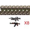 Non-Toxic Moc Ww2 The Vietnam War Military Soldeirs Building Blocks Vietnamese American Army Infantry Helmets Weapons Bricks Toys Children