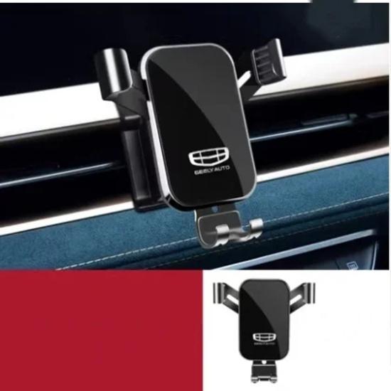 Car Mobile Phone Holder Air Vent Stand GPS Gravity Bracket Support Clip Shockproof for Geely Monjaro KX11 Xingyue L -