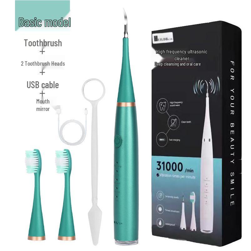 Ultrasonic 6-in-1 Electric Tooth Cleaner & Water Flosser