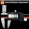 Large LCD Screen Vernier Caliper Auto-Off Feature Measuring Tool Digital Pachymeter  Machining
