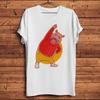 Grumpy Hippo Hop Hiphop Funny Novelty TShirt Homme Short Sleeve Casual T Shirt Unisex Streetwear Tee Breathable Print