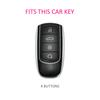 Slim Car Key Fob Case Cover Keychain For Chery Tiggo 7 8 Pro Max Omoda 5 C5 S5 O5 Jaecoo J7 J8 Accessories Black Transparent