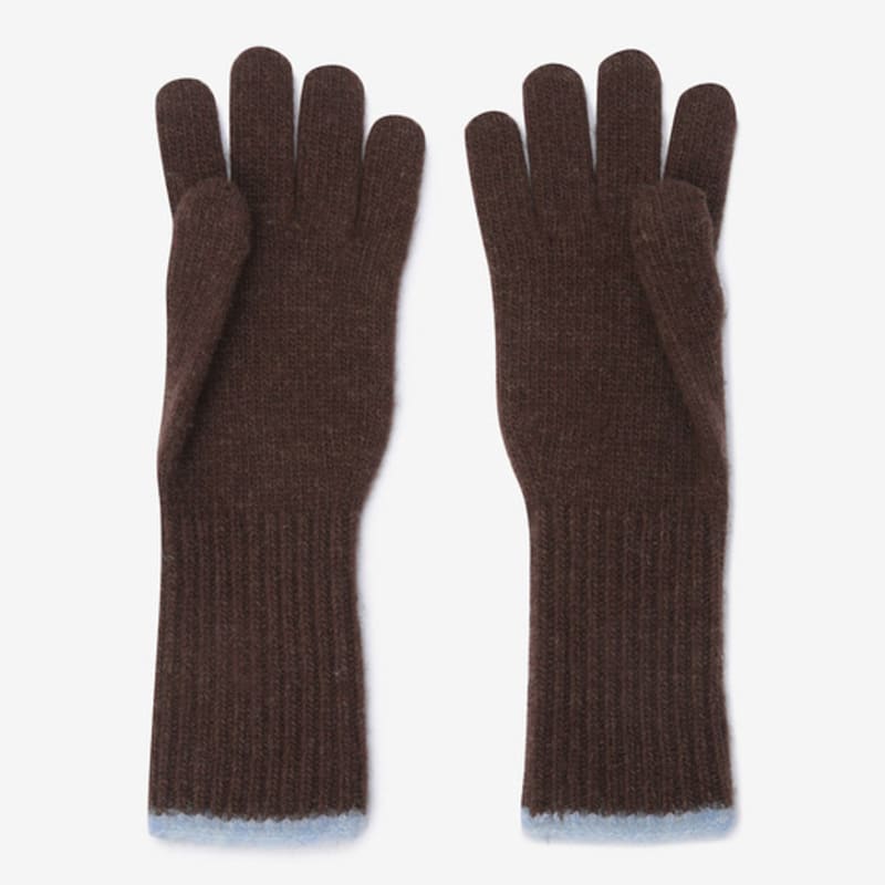 ZOOC Lauren Jung Label Color Knit Gloves ME_Z254PHV720