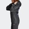 adidas Originals Logo Design Loose Fit Windbreaker Jacket Women Jacket Light-Gray DX4263