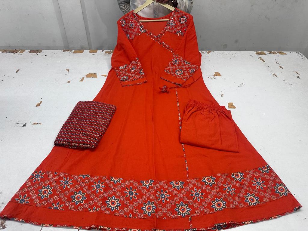 Women Bollywood Designer Kurta Pant Dupatta Set Indian Party Wear Top Tunic Kurti Salwar Suit