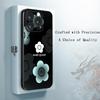 Japan art Mary quant fashion flower Phone Case For iPhone 17 16 e 15 14 13 12 Plus Mini Pro Max Soft black Shockproof Cover