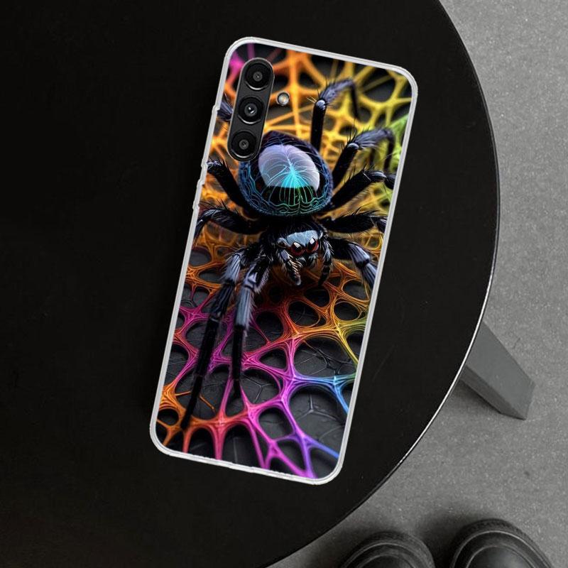 Black Widow Spider Insect Phone Case Cover for Samsung Galaxy A17 A16 A26 A36 A56 A57 A37 A15 A25 A35 A55 A14 A24 A34 A54 A13 A2