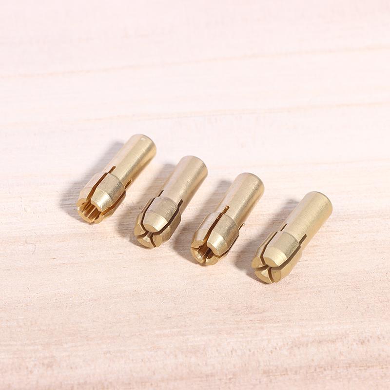 1Set Drill Chucks Adapter Mini Drill Chucks For Dremel Chuck Adapter Micro Collet Brass For Power Rotary Tool