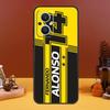 Étui de course Fernando Alonso Pour OPPO Reno 10 Pro 11 F 4 6 7 8 5 Lite 4Z 5Z 8T OPPO Find X6 Pro X5 X2 X3 Lite Coque