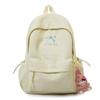 Schoolbag1011 spring new product fresh plaid outdoor backpack fashionable cute bow girl heart student schoolbag