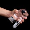 Transparent TPE Anal Plug Extended Anal Expander Masturbation Device Dildo Adult Sex Toys Strap On Penis Fisting