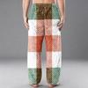 Men's Flannel Pocket Casual Pants, Printed Pocket Casual Pants, Home Sleeping Pants