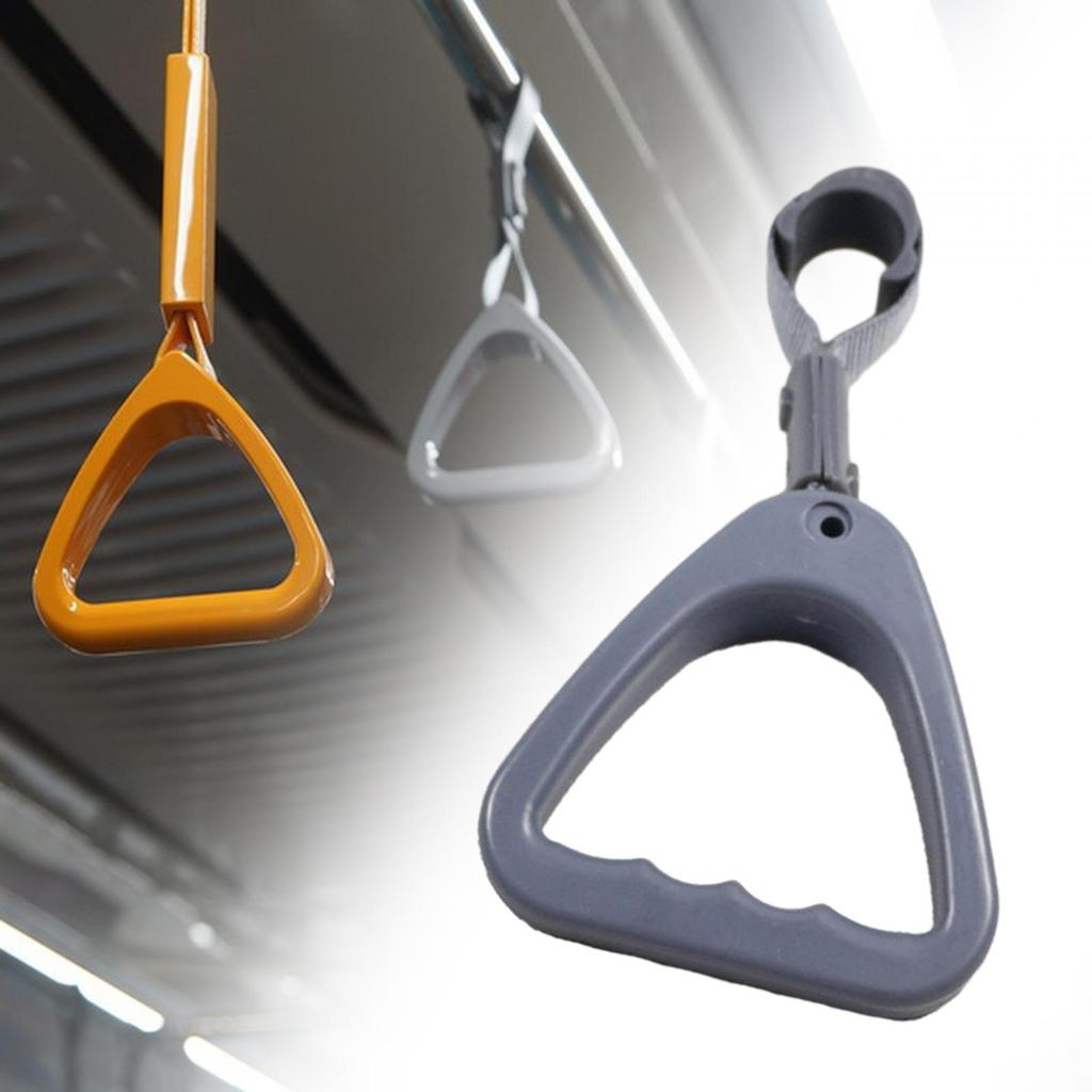 Bus Handle Car Handle Hang Ring Hand Strap Triangle Handle Accessories Replacement Parts Professional Convenient Assemble Sturdy