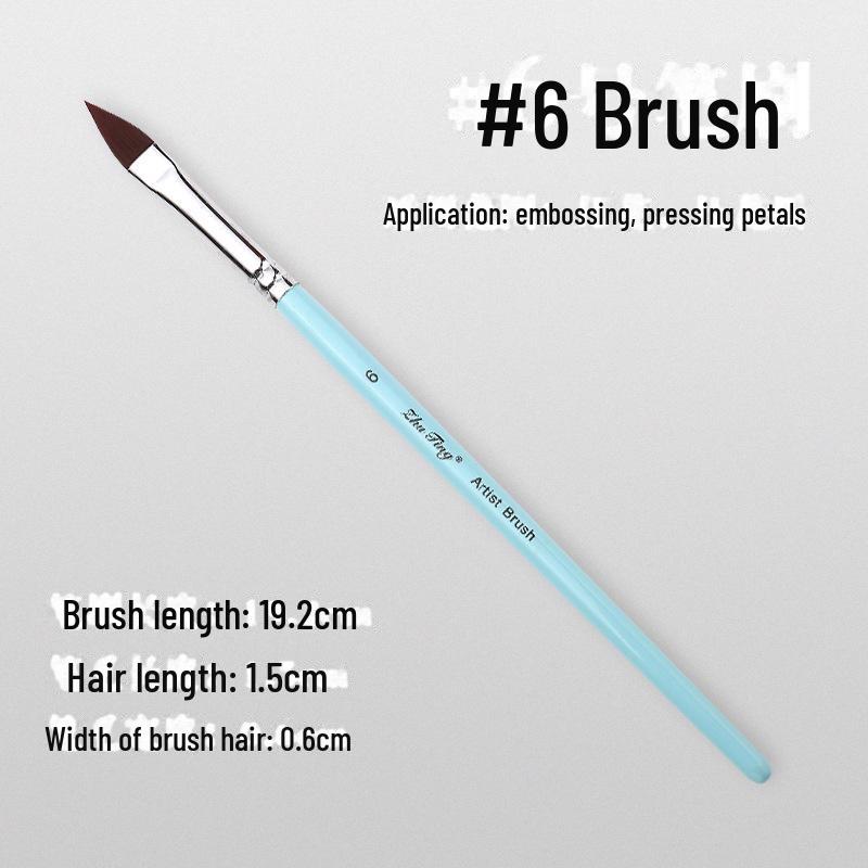 17-Piece Face Painting Brush Set for Various Artistic Techniques Like Line Work, Embossing, Blending, and More.