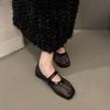 Fashion Summer New Flat Hollow Vintage Mary Women's Shoes Round Toe Shallow Mesh Breathable Versatile Fishnet Soft Sole Single Shoes