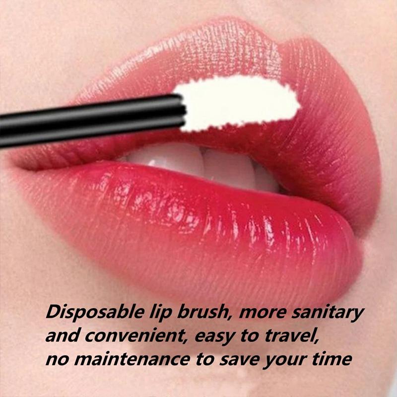 Cosmetic Makeup Tool 50/100 Sposable Lip Brush Eyelash Makeups Microbrush Lash Extension Mascara Applicator Lipstick Wands Set