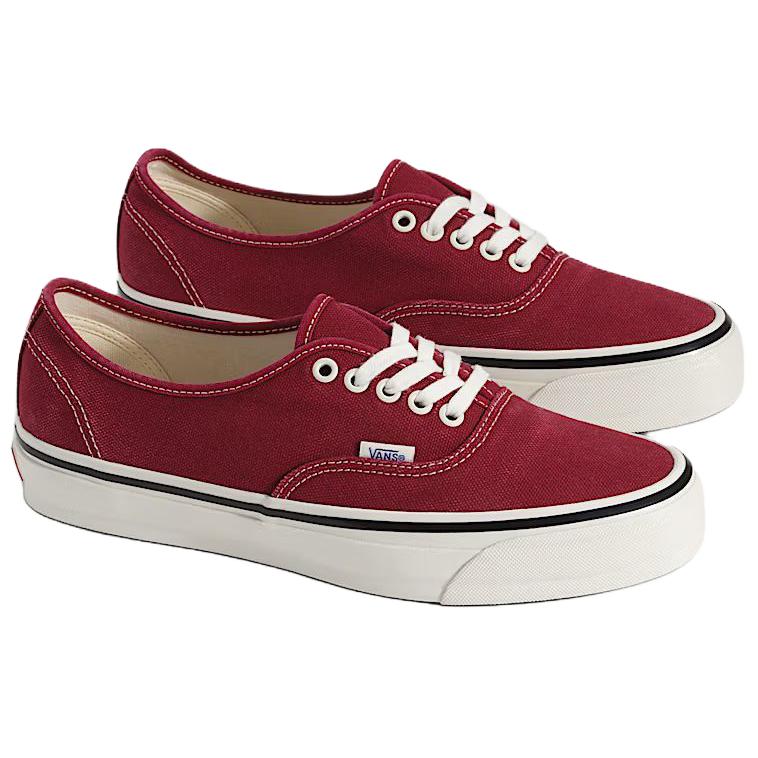 Vans Authentic 44 LX Bordeaux Unisex Sneakers Red VN000EBNBRD