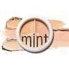 Sweet Mint 3-color Concealer 15g Complete Coverage Pore Correction Dark Circle Moisturizing Skin Radiance Enhancement Contour Multifunctional Compact