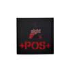 Reflective Velcro Morale Patch - IR Badge, Laser-Cut Blood Type, NKDA Tactical Rescue for Armband or Backpack.