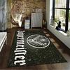 Jägermeister Hirsch Logo Teppich geeignet als rutschfeste Matte für das Wohnzimmer oder Schlafzimmer Sofa