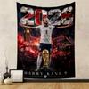 "England Football Champion Patterned with Trophy Design - Patterned Tapestry for Bedroom and Living Room Home Decor Sofas"