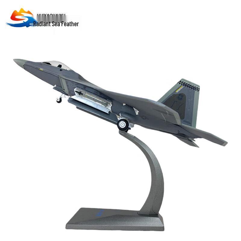 1:72 F-22 Raptor Fighter Jet Model